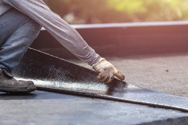 Professional Waterproofing technician working in Point Pleasant, NJ